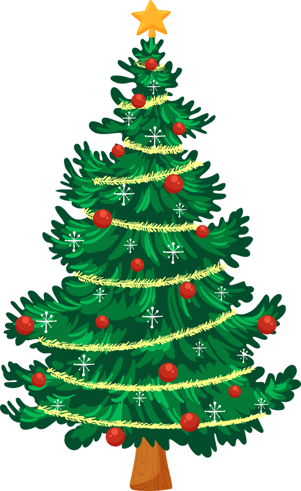 Christmas Tree Illustration